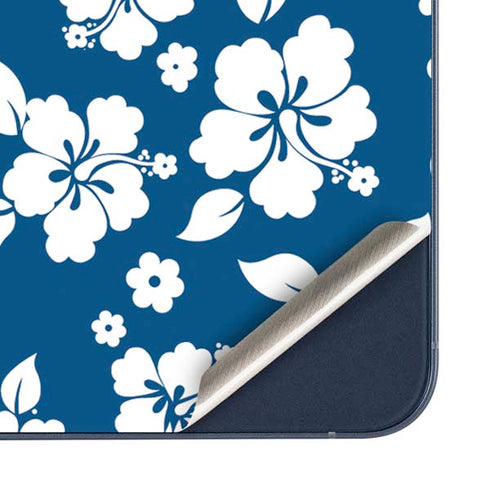 Blue and White Galaxy A35 5G Skin